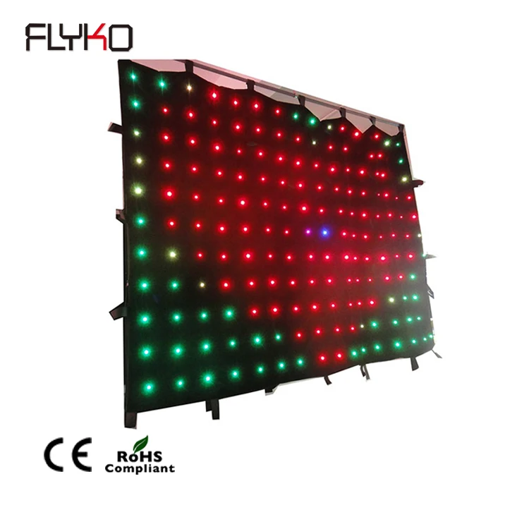 Indoor LED Video Wall P9-P10cm full color wedding stage backdrop LED wall display rental LED screen panel