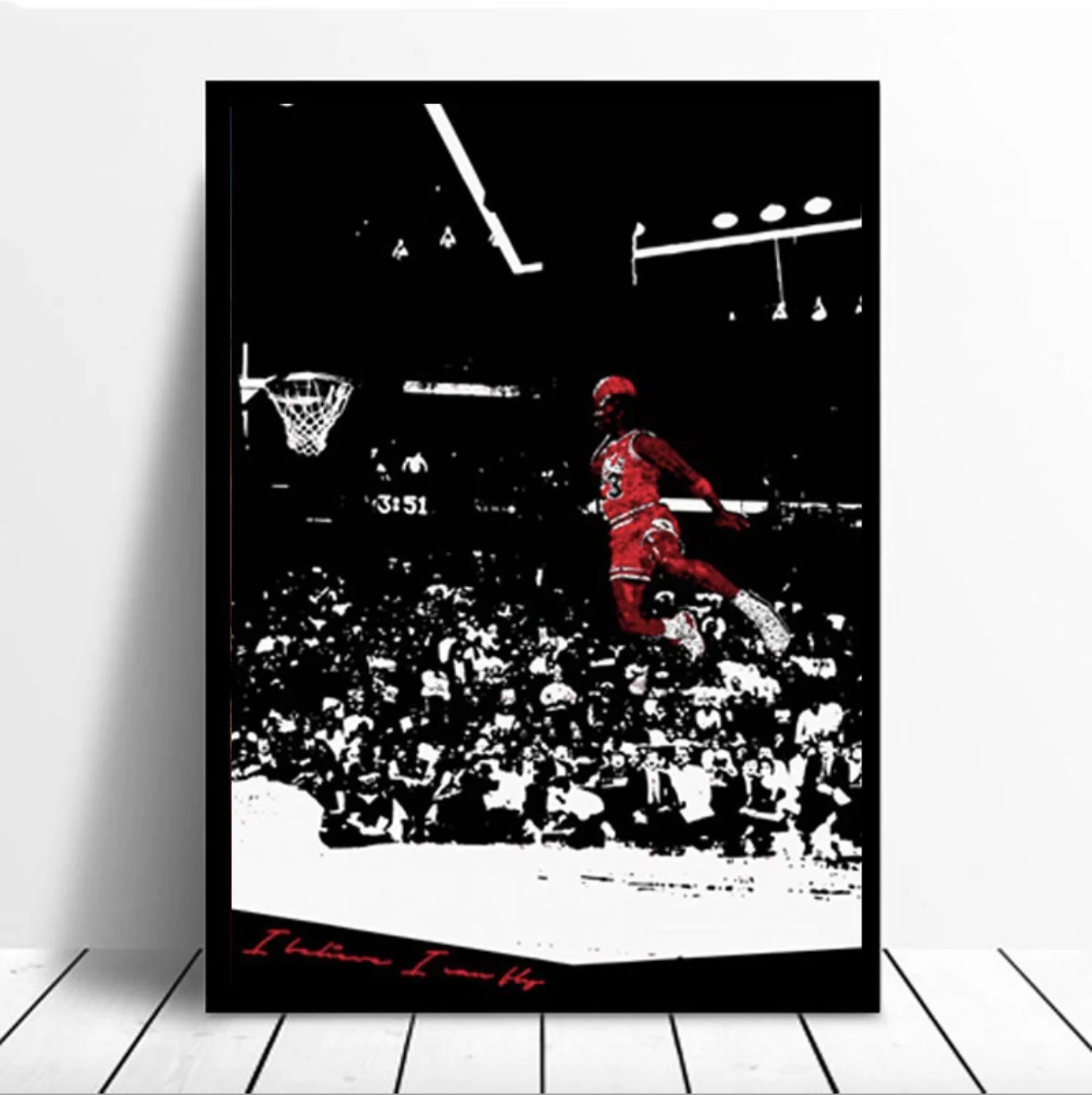  45x60 см NBA суперзвезда Майк Джордан Поп Стиль печать художественный постер