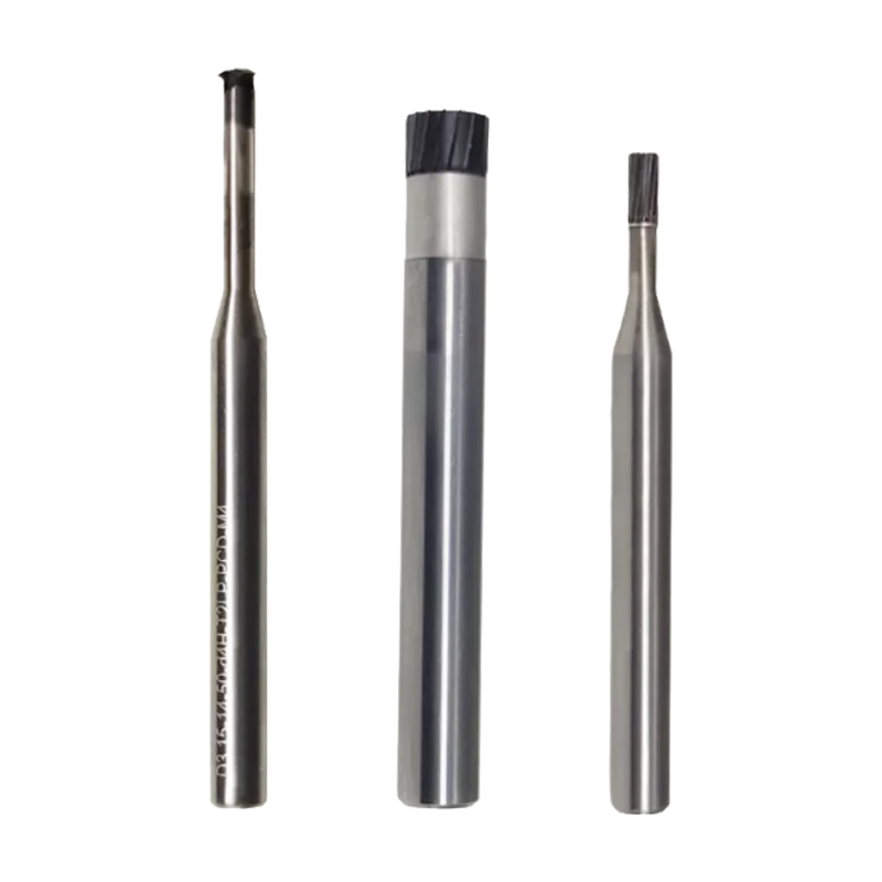 QIYE CNC cutting tool diamond PCD+Carbide high efficiency PCD milling cutter end mill