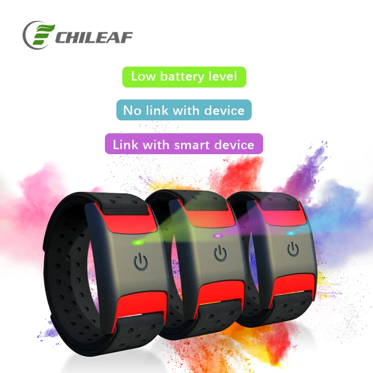 
CHILEAF Smart Sport Tracker ANT + Cycling Armband Heart Rate Monitor Arm Strap 