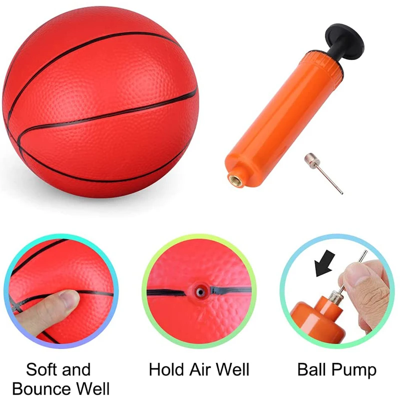 2024 Hot Sale Indoor Mini Basketball Hoop Set for Kids