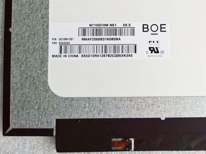 Wholesale BOE 15.6 inch lcd display panel 1920x1080 matt eDP interface NV156FHM-N61 laptop screen 15.6 full hd ips 30 pin