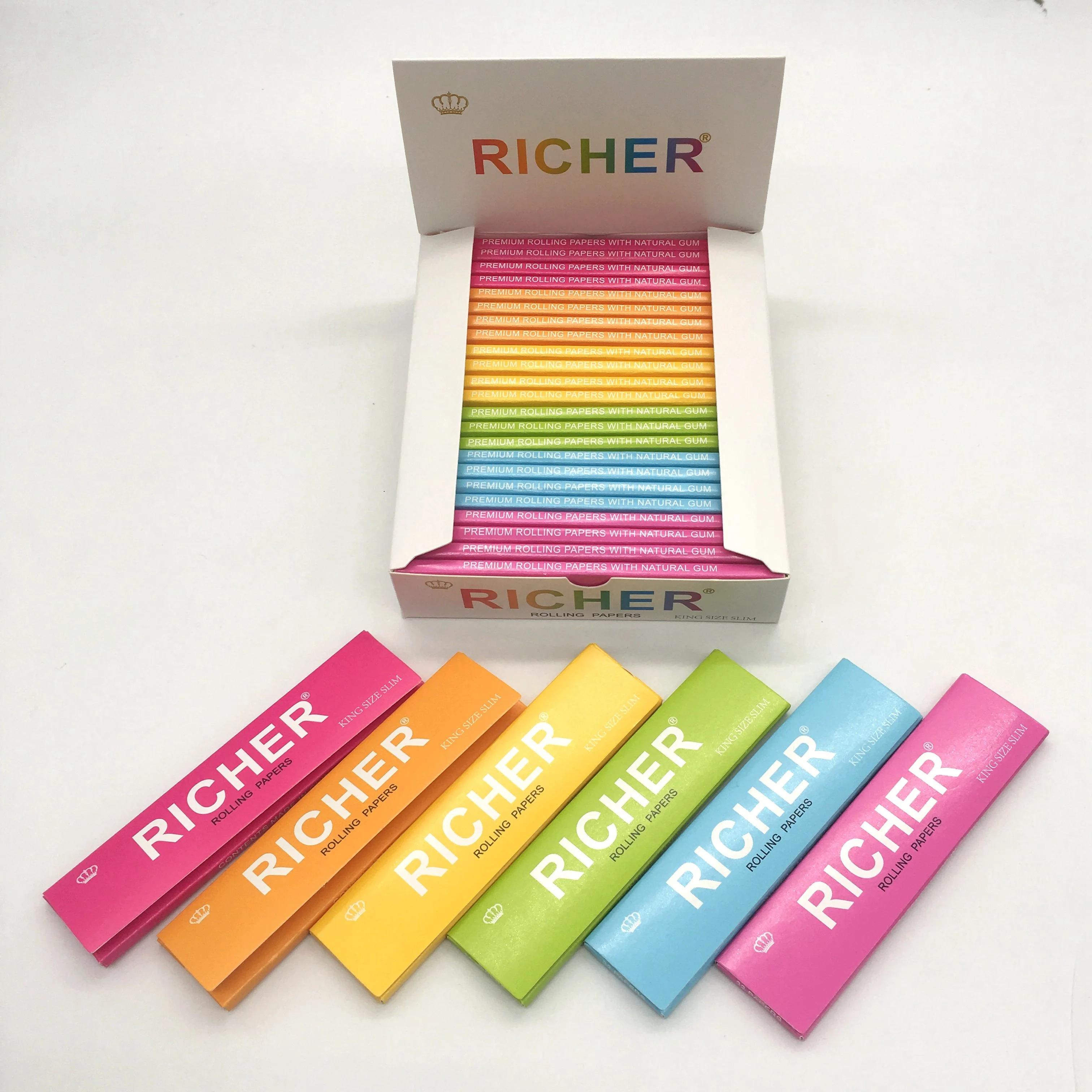 2020 RYO Custom Pink, Black, Blue, Purple Smoking Rolling Papers
