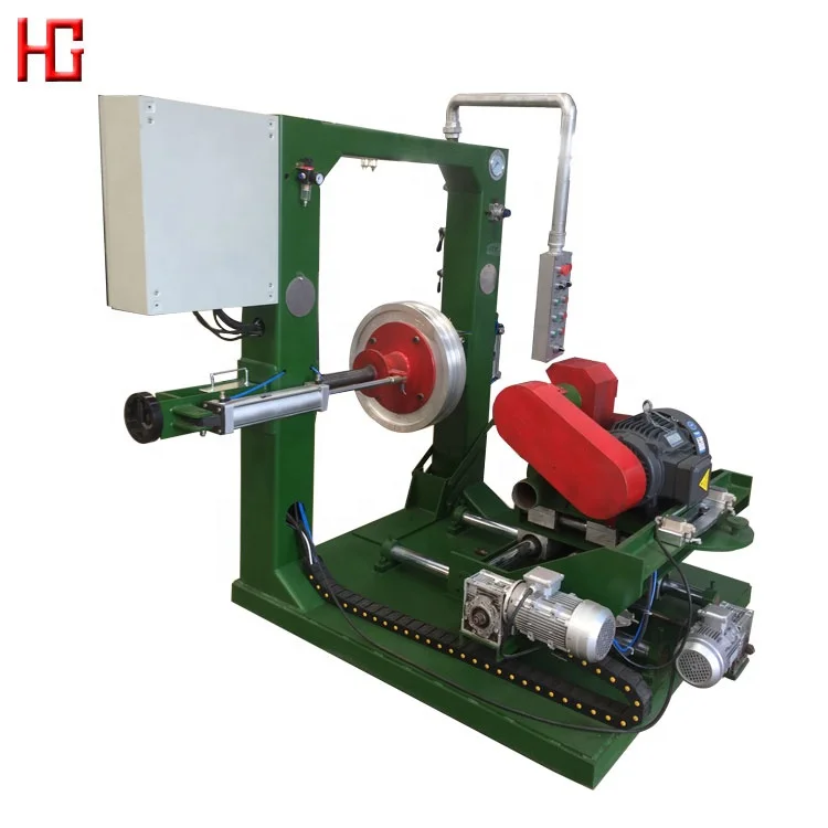 Tyre retreading machines rubber grinder tire retread buffing machine forklift solid tire rubber strip polishing