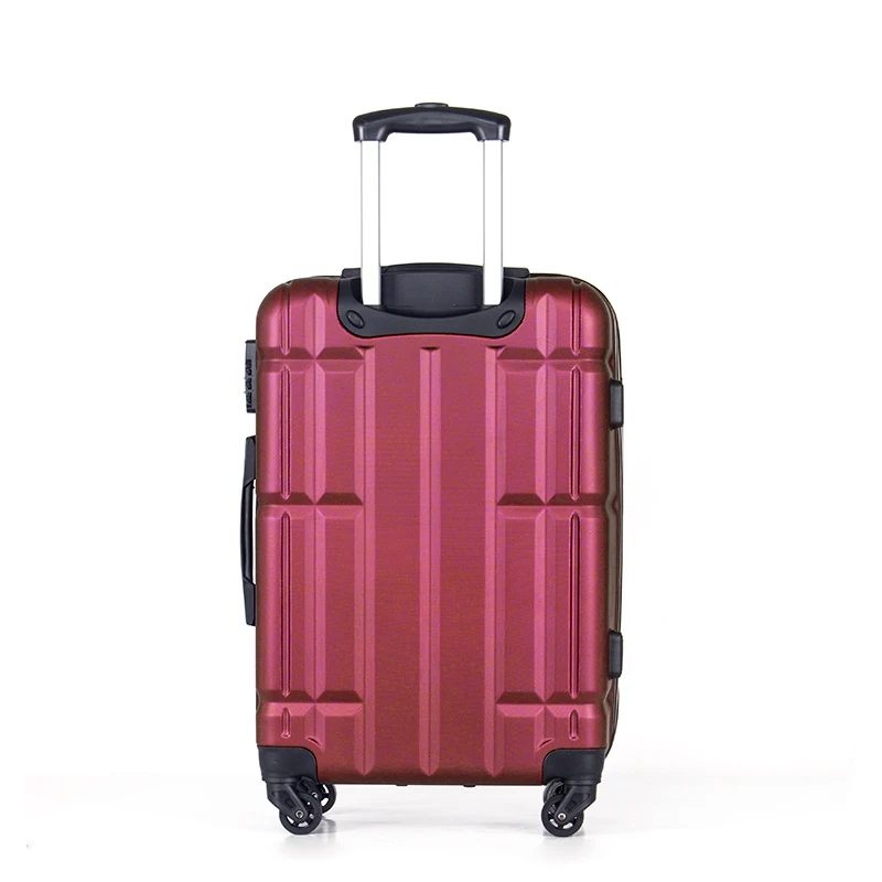 ABS cabin trolley carry-on suitcases travelling bags hard shell luggage bag sets