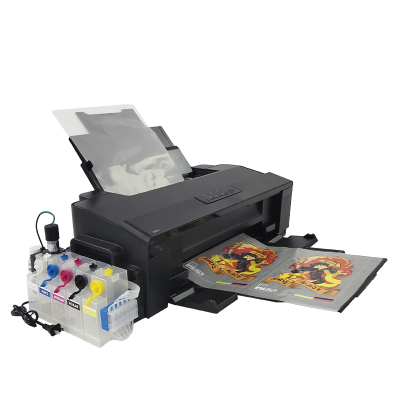 Fully tested 6 Color Borderless A3 plus inkjet printer DTF printer L1800 for Epson other printer supplies