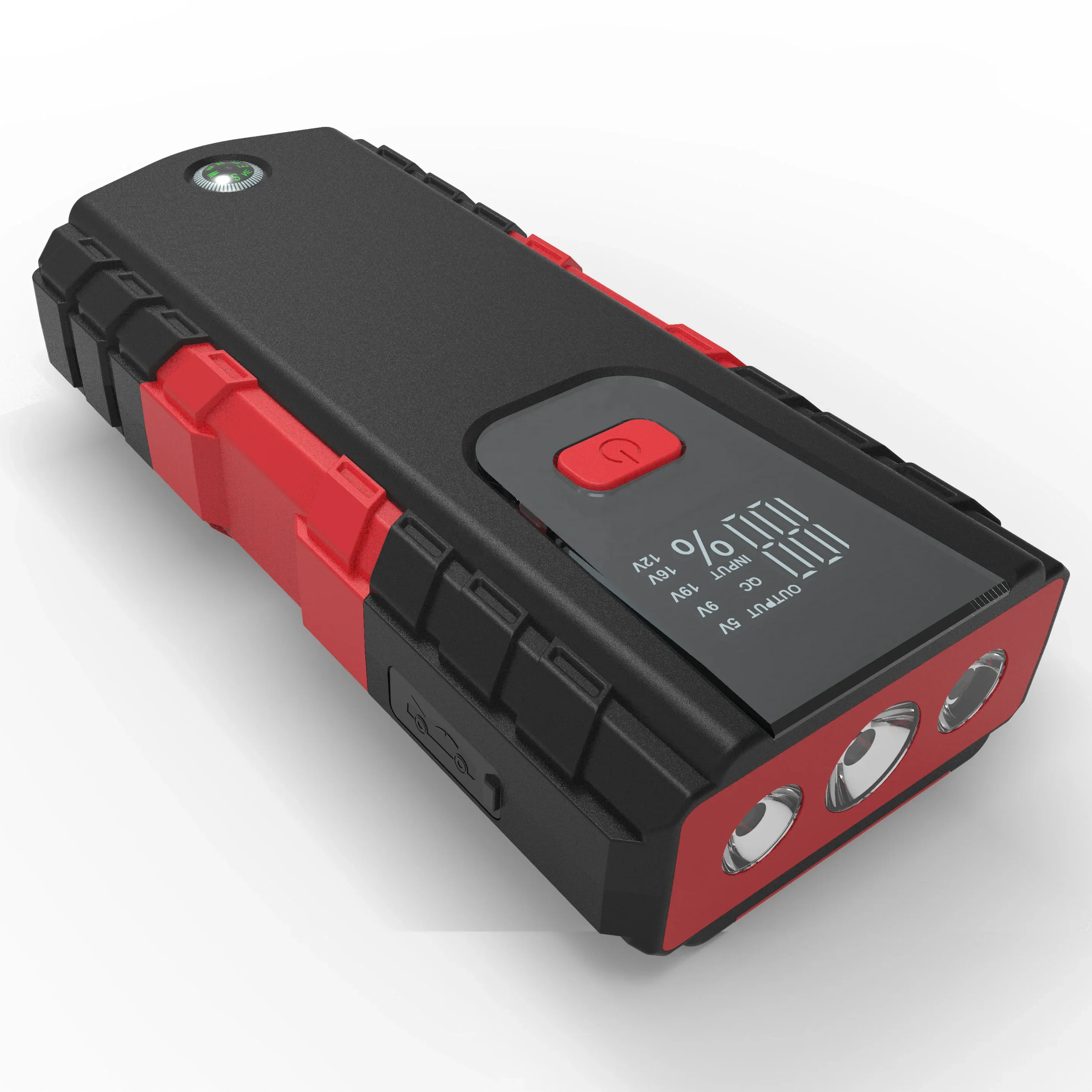 Sharmeal Morden Style Super Capacitor With Air Compressor Digital Lithium Jump Starter