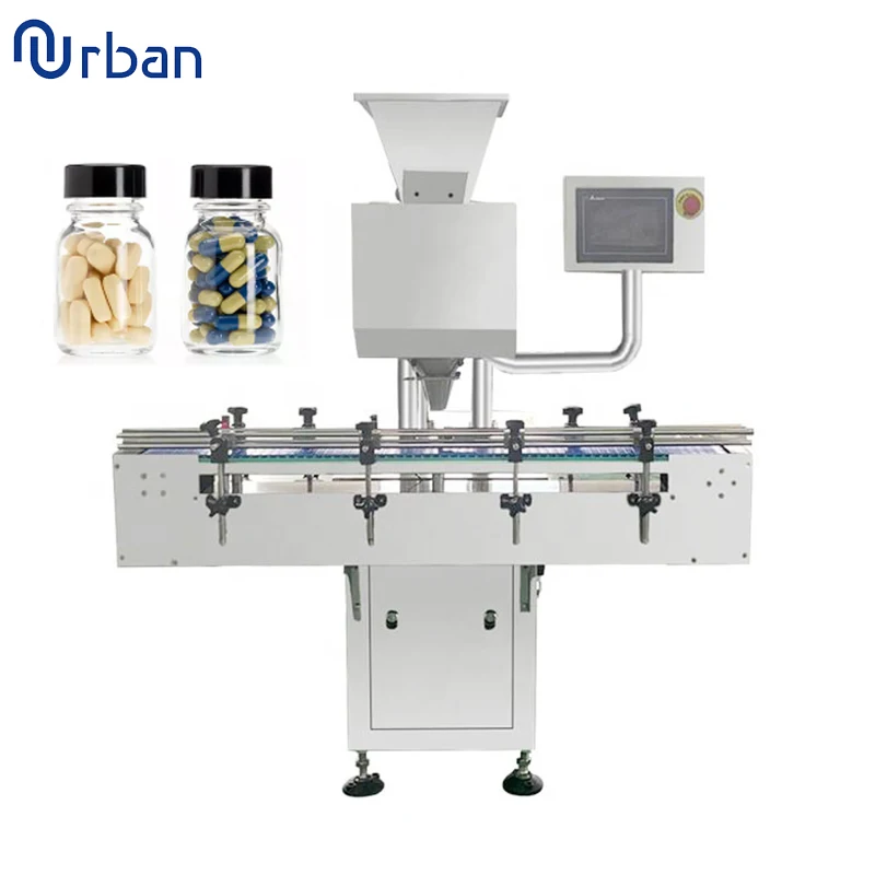 Pharmacy Tablet Counter Transparent Soft Capsule Counting Bottling Machine