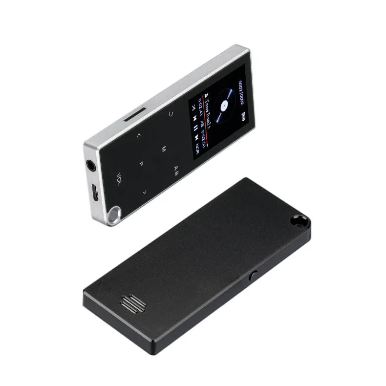 MP3 плеер из цинкового сплава, портативный музыкальный мини-плеер blutooth MP4 с тонким экраном