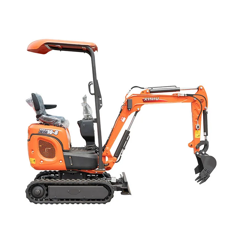 XINIU Mini Excavator With Cabin Euro 5 Emmissions Engine Remote Control And For Optional 1 Ton Mini Excavator