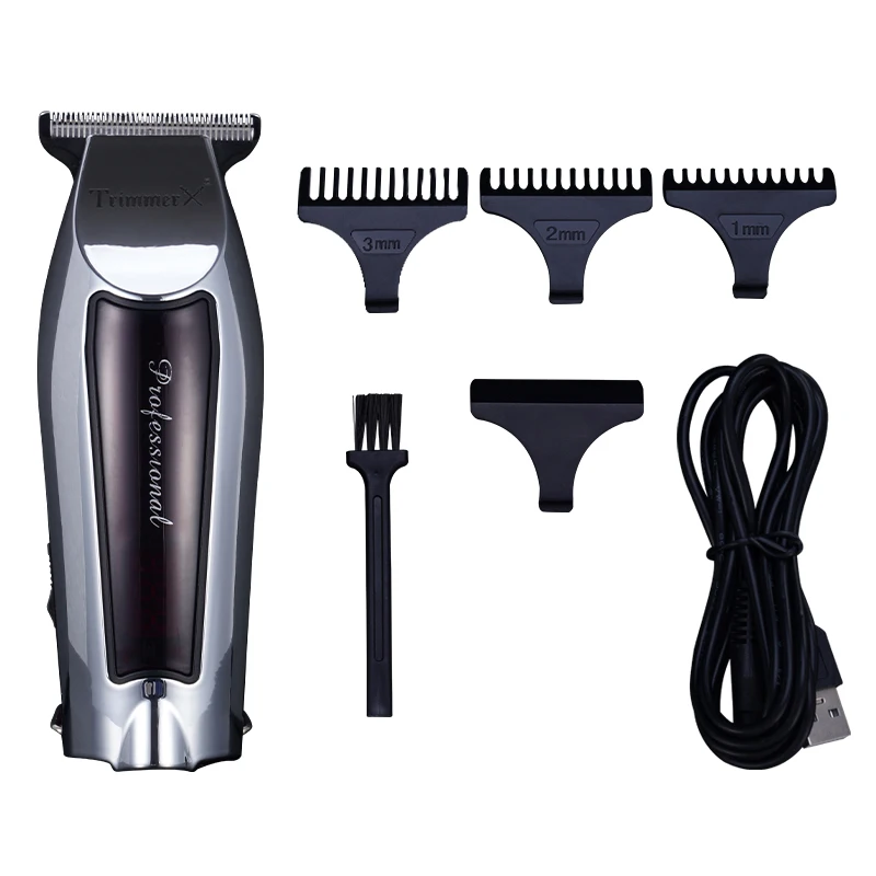 Mini Painless Hair Shaver Rechargeable Salon Barber Hair Trimmer Professional Cordless Hair Clipper