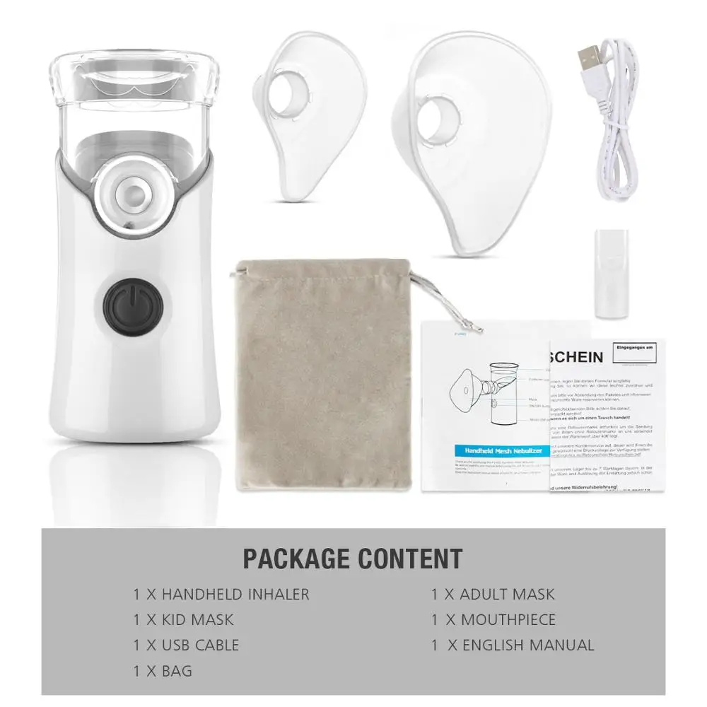 
Low Price Portable Mesh Nebulizer 