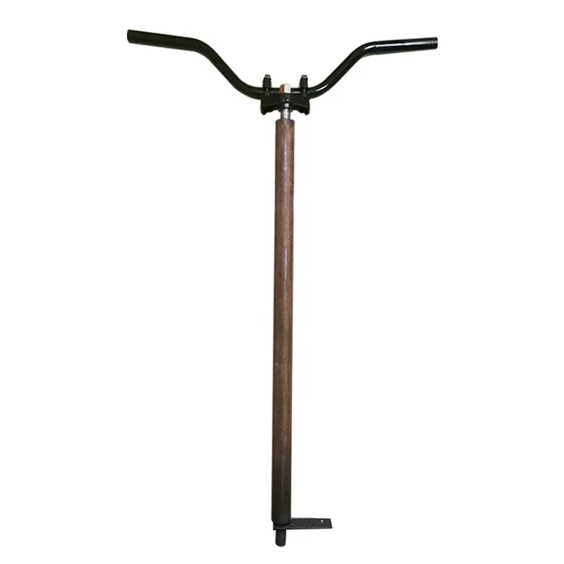 Electric quadricycle front axle easy steering handlebar Modified small flat car direction column handle direction assembly