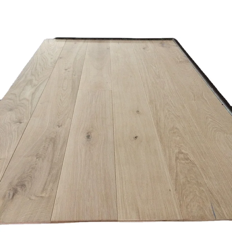 
Engineered white oak 15/3 x 190 x 1900 mm BC grade plank parquet flooring 