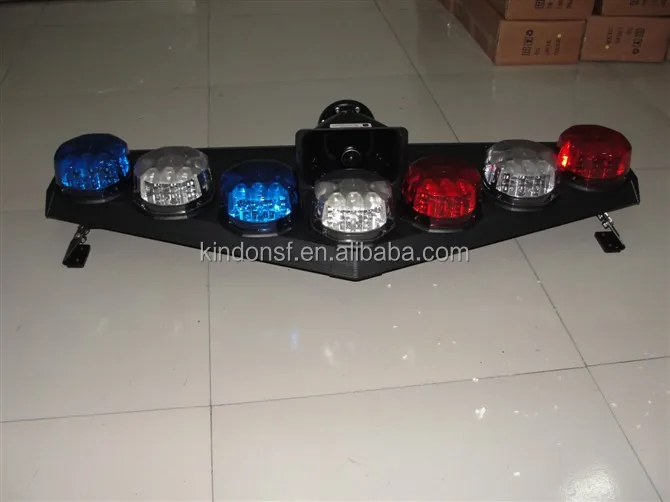 V7 Emergency led light bar for car roof Ambulance 12 Volt Strobe Light Bar