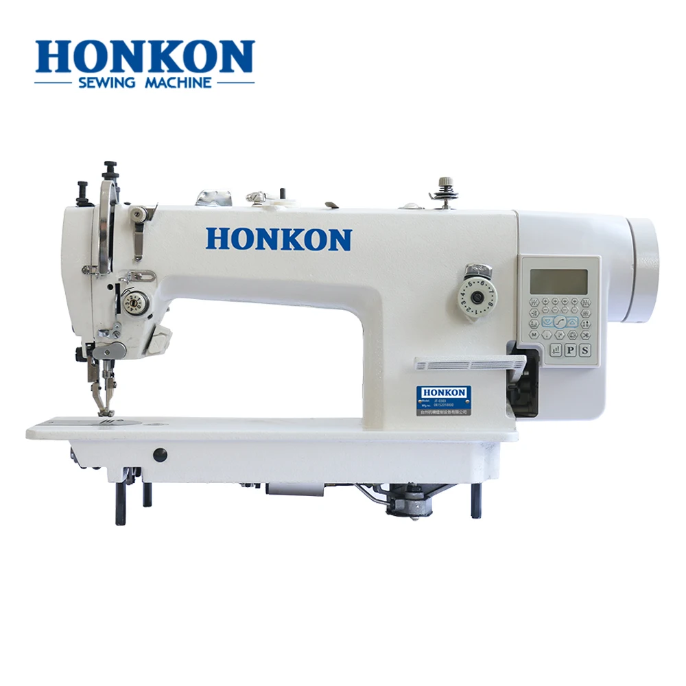 Universal HONKON HK-0303D-1 Mechatronics computerized compound feed heavy duty lockstitch sewing machine