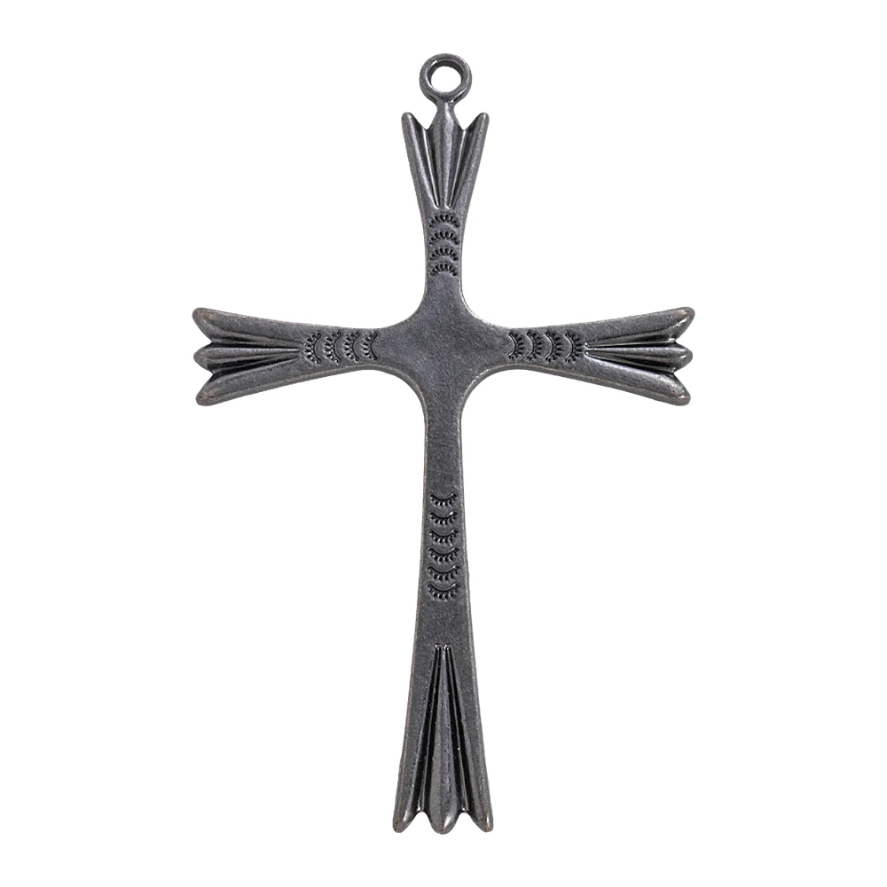 Cheap One Hole Alloy Rosary Cross Italy Cross Religious Alloy Cross Crucifix Special Offer