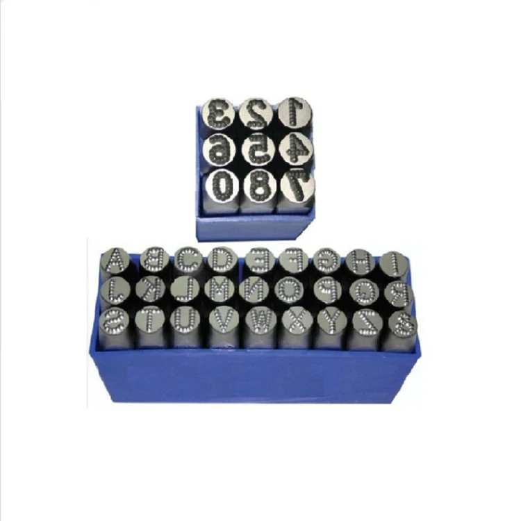 Custom Logo Lower Stress Mark Embossing Mould Steel Metal Stamps