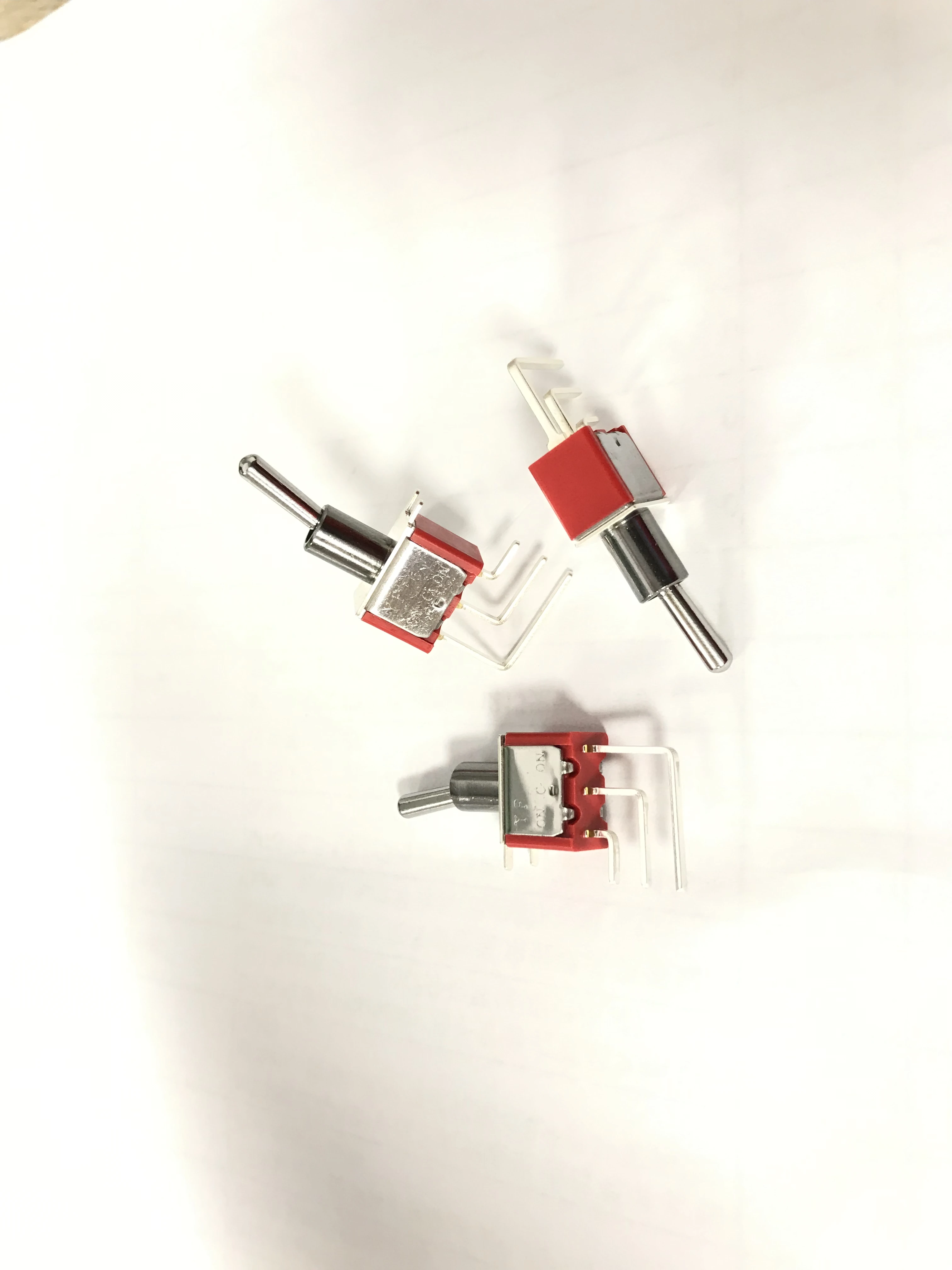 13*8 ON-NONE-ON Three needles with curved legs on the side toggle light switch momentary toggle switch toggle switch