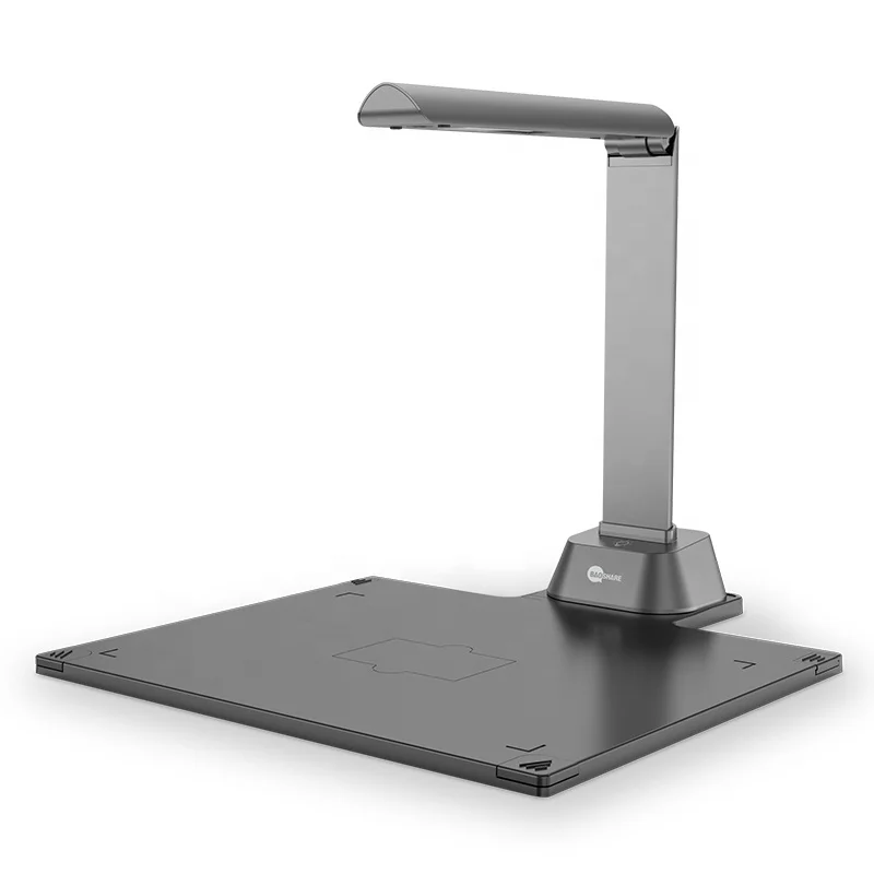 Portable document scanner Fast Automatic Book Scanner A4 Usb OCR 15 Mp Document Camera For office with hardbase GP1600AF-1