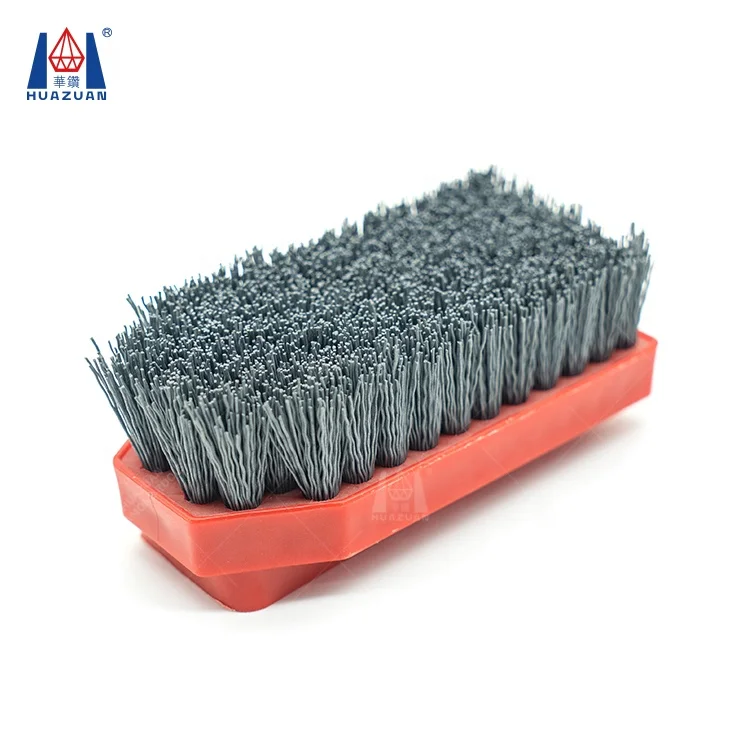 Huazuan Silicon Carbide diamond Fickert polishing Brush for stones