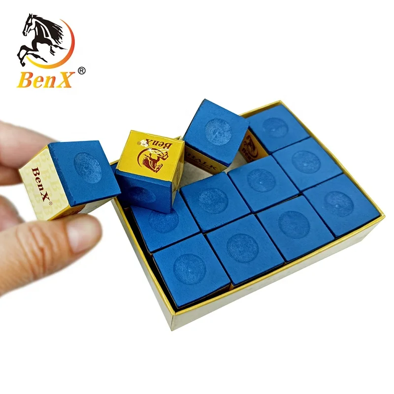 BenX premium billiard chalk 8A quality 12pcs/box