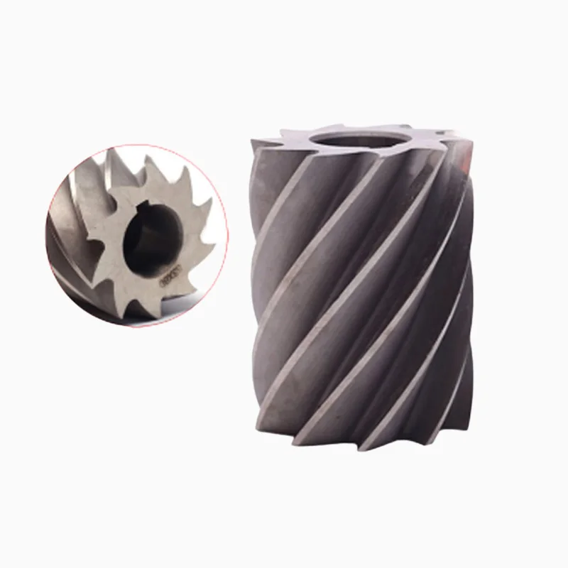 Quality Tools Spiral Milling Cutter HSS Plain Cylindrical Milling Cutter Diameter80*80