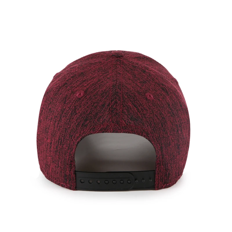 Fashion Custom Blank Plain Baseball Cap with Special Fabric Pattern