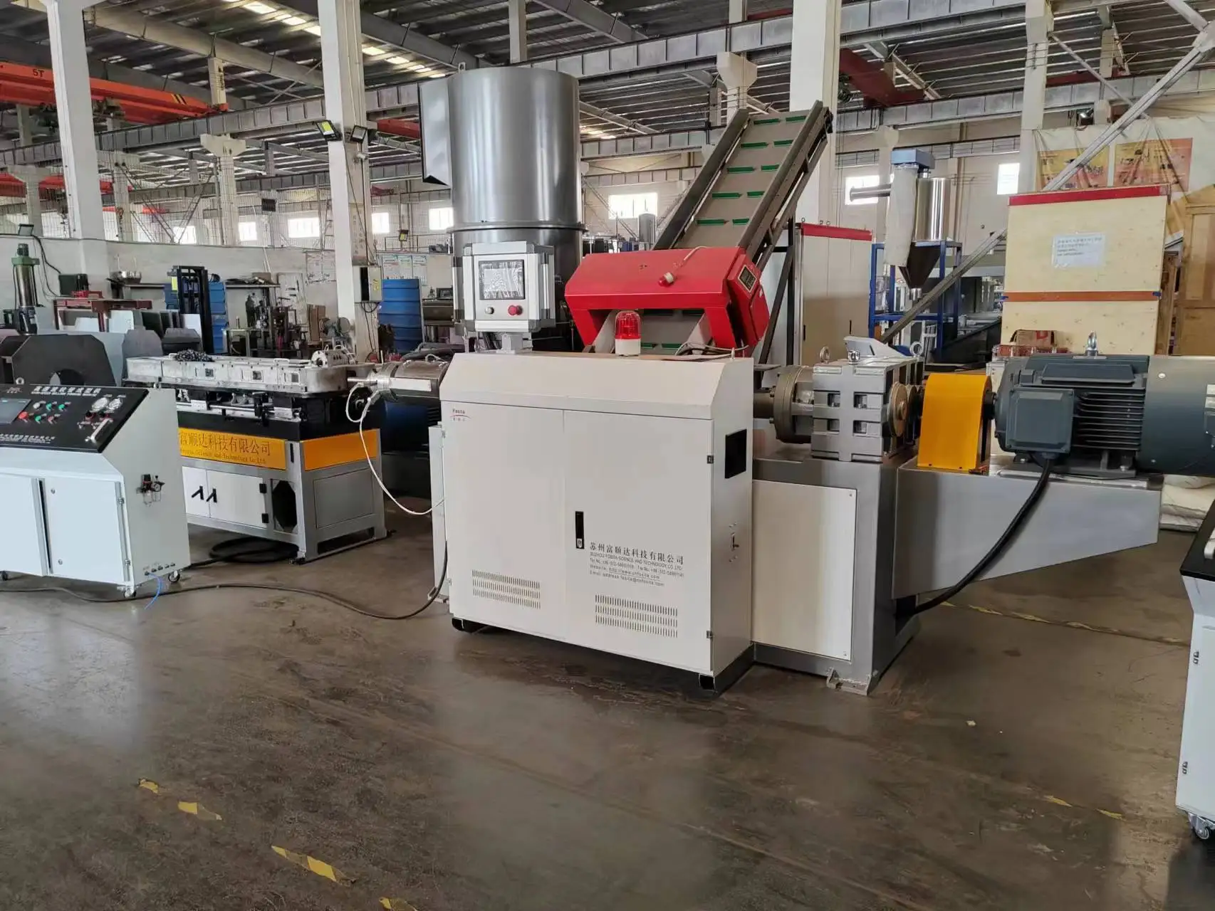 Fosita Automatic High Speed PP PE Plastic Shisha Hookah Hose Corrugated Pipe Making Production Machine