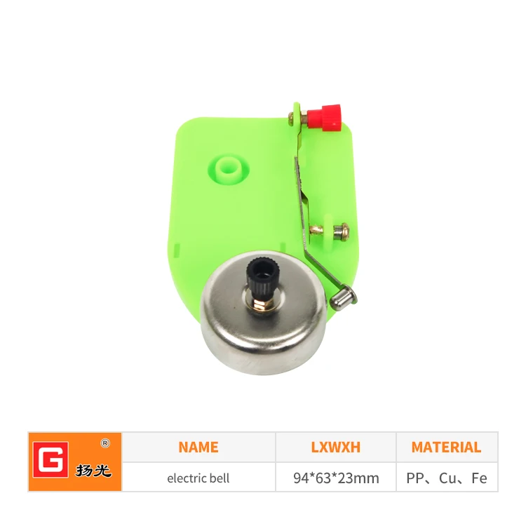Science Experiments Developmental Kids Toy Electrical Trembler Bell Model Electrical Bell