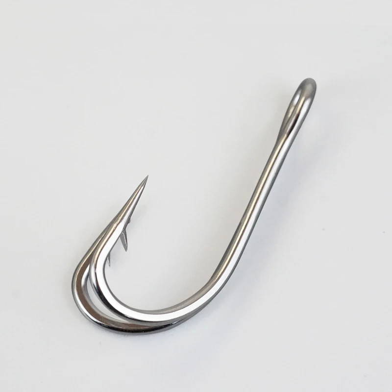 Custom Stainless Steel 7897 Fishing Hooks Frog Soft Lure Chicken Claw Double Anchor Hook