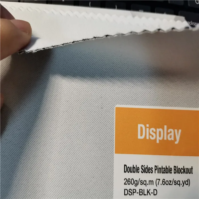 wholesale 260gsm 100% Polyester Art canvas (Pigment/Solvent/Latex)  sublimated polyest fabric