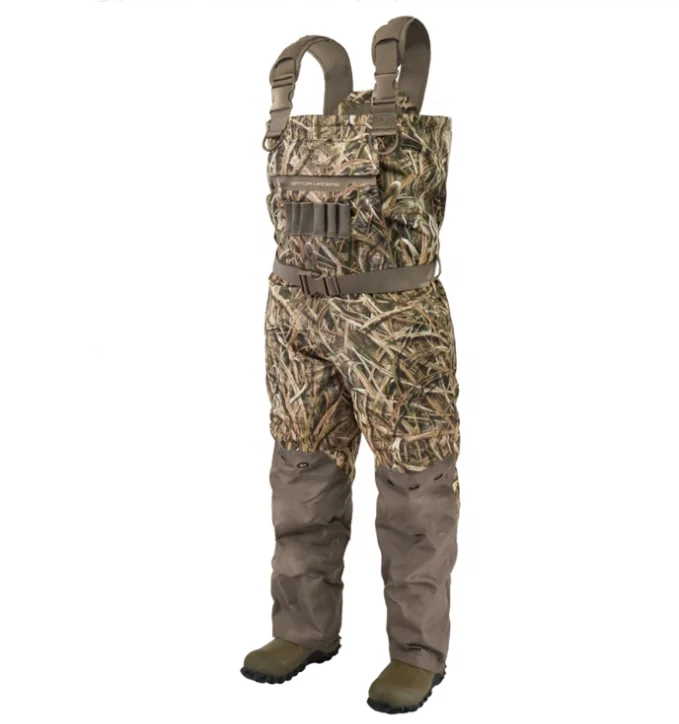 Realtree Camo Mens Bootfoot Hunting Wader with Removable Insulation Liner
