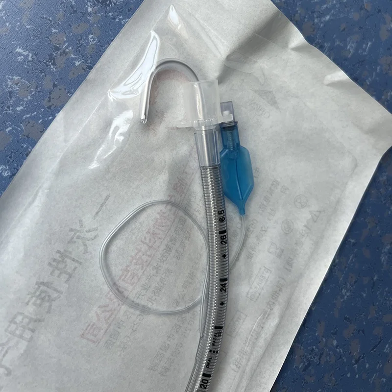 High Quality Factory  PVC Standard Cuffed Endotracheal Tube for Medical Use Endotracheal Tube