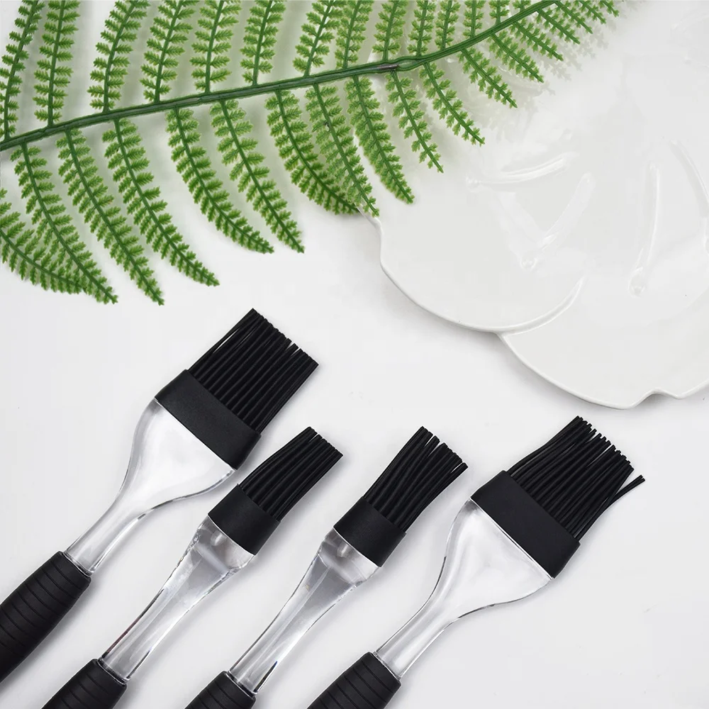 Heat-Resistant Food Grade Silicone Basting Pastry Brush 2 Piece Set Cooking Grilling Oil Brush Home and Kitchen Accessories