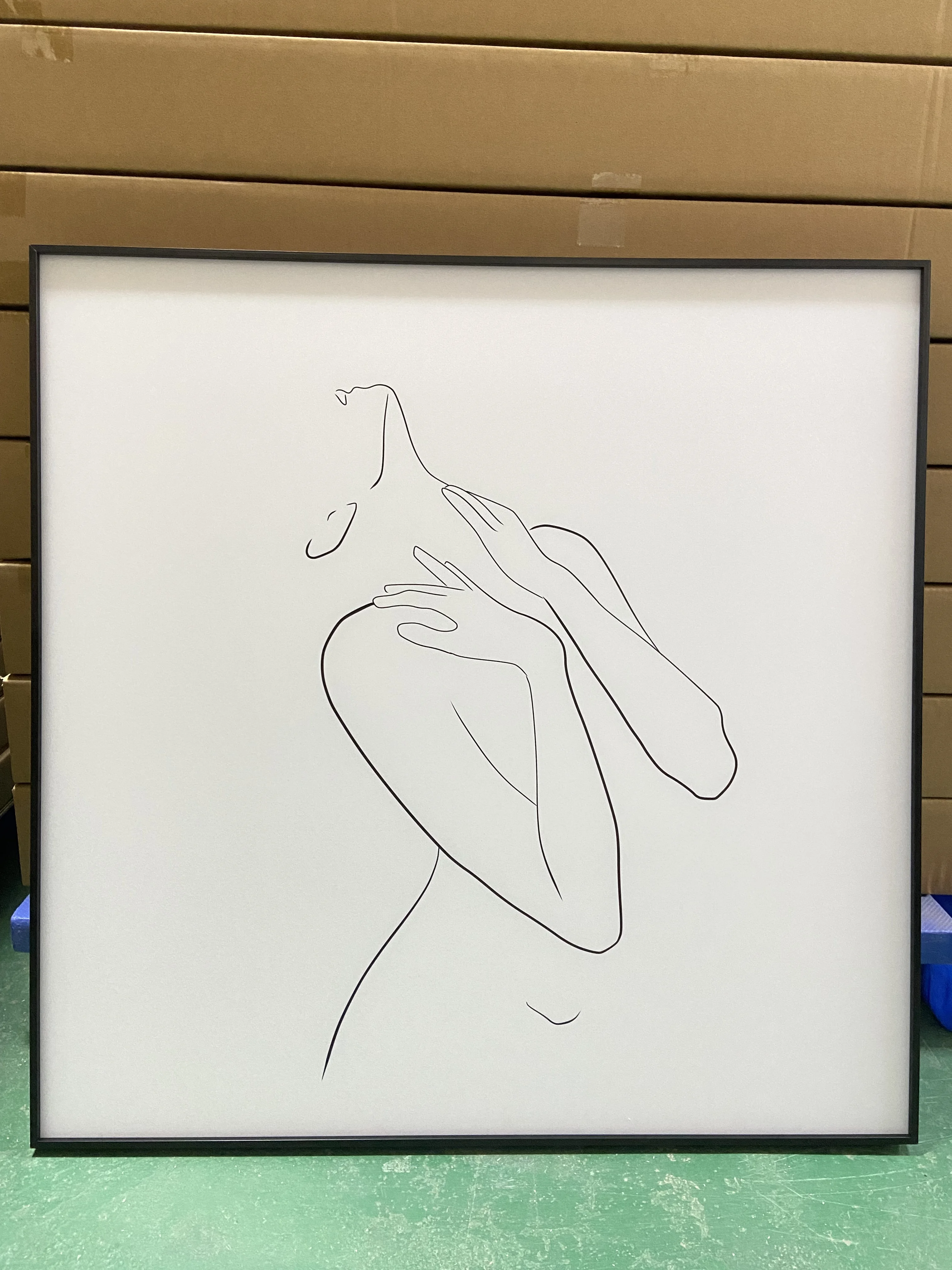 Wormly Nude Woman Painting By Numbers On Canvas Wall Art Diy Oil Painting For Living Room Bedroom Dec