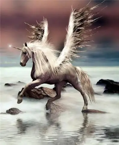 The Best Eco Canvas horse Wholesale 5D Diamond Painting with Round and Square Resin Stones