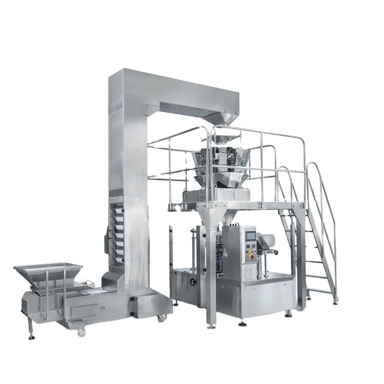 Zchone Multifunctional Fully automatic High speed high quality potato chips biscuit granule packing machine