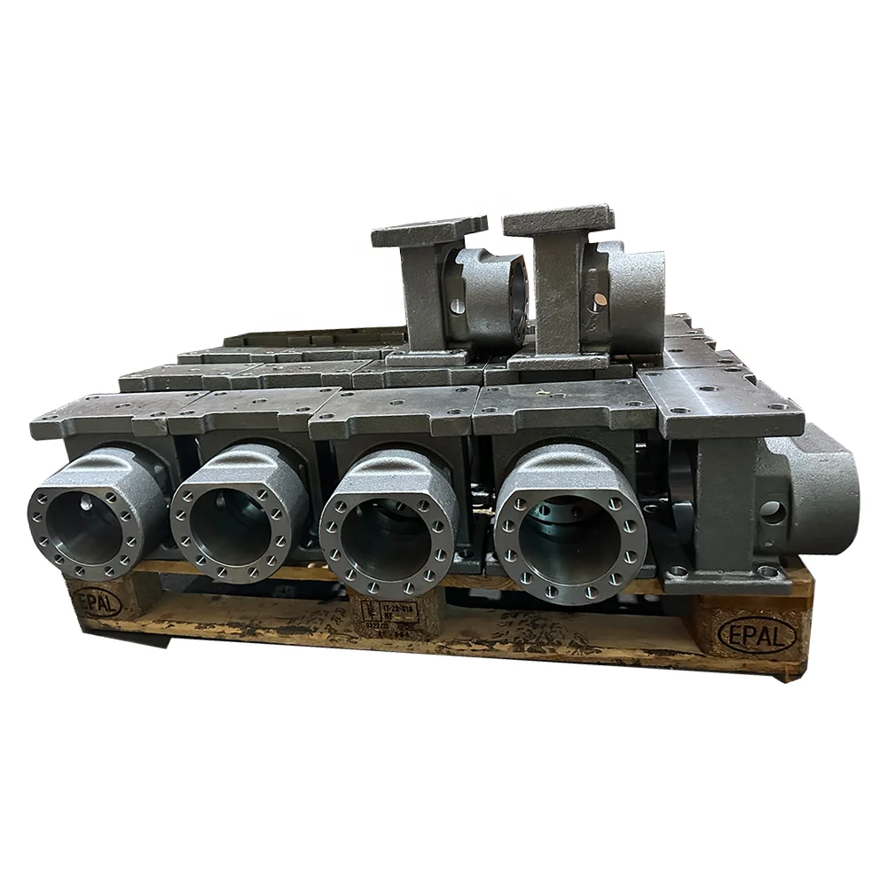 Machining Services OEM Custom Precision Iron Casting Engine Covers Metal Shell