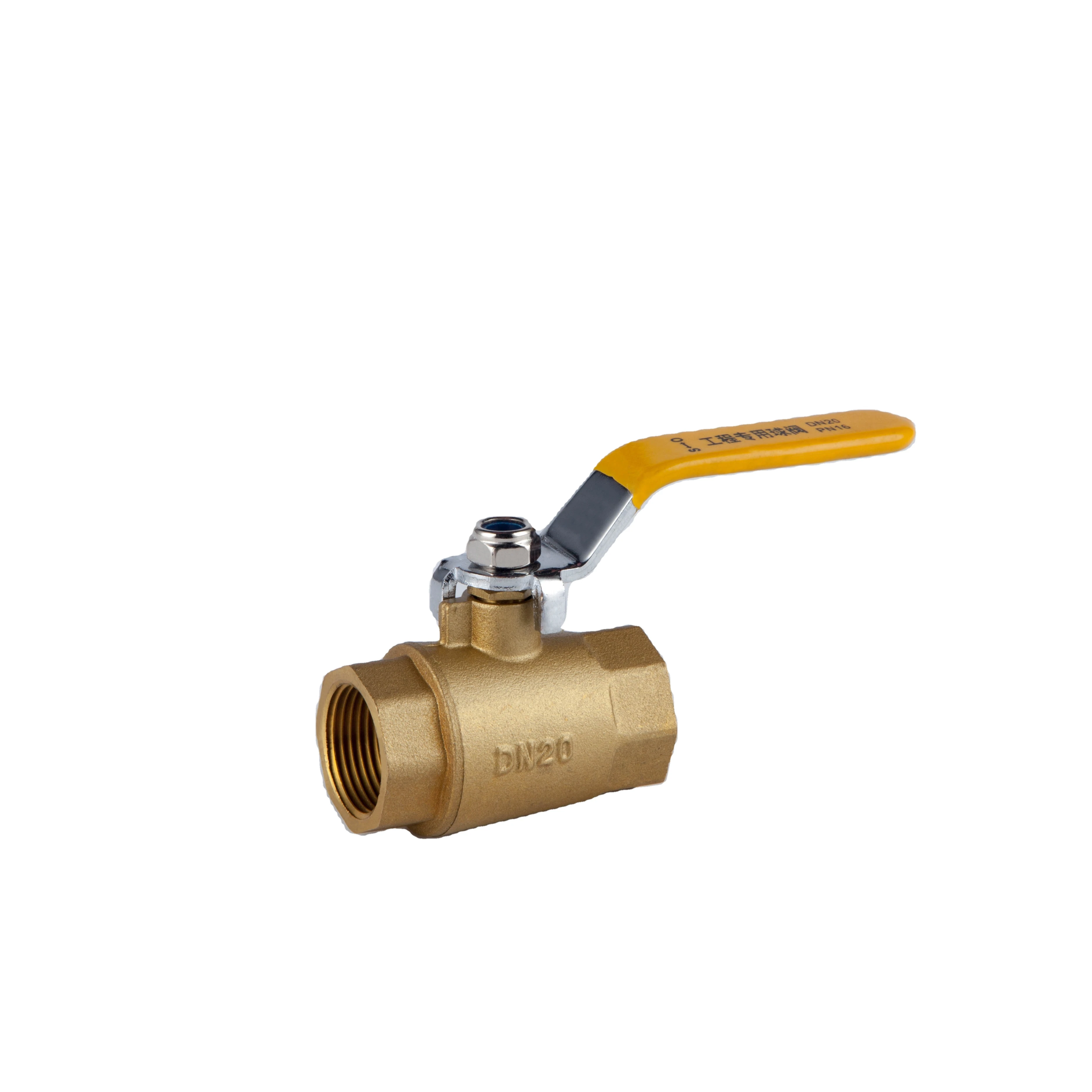 Manual Valve Long Handle Copper Factory Water Valves Male Thread 1/2 3/4 Inch Brass Ball Valve