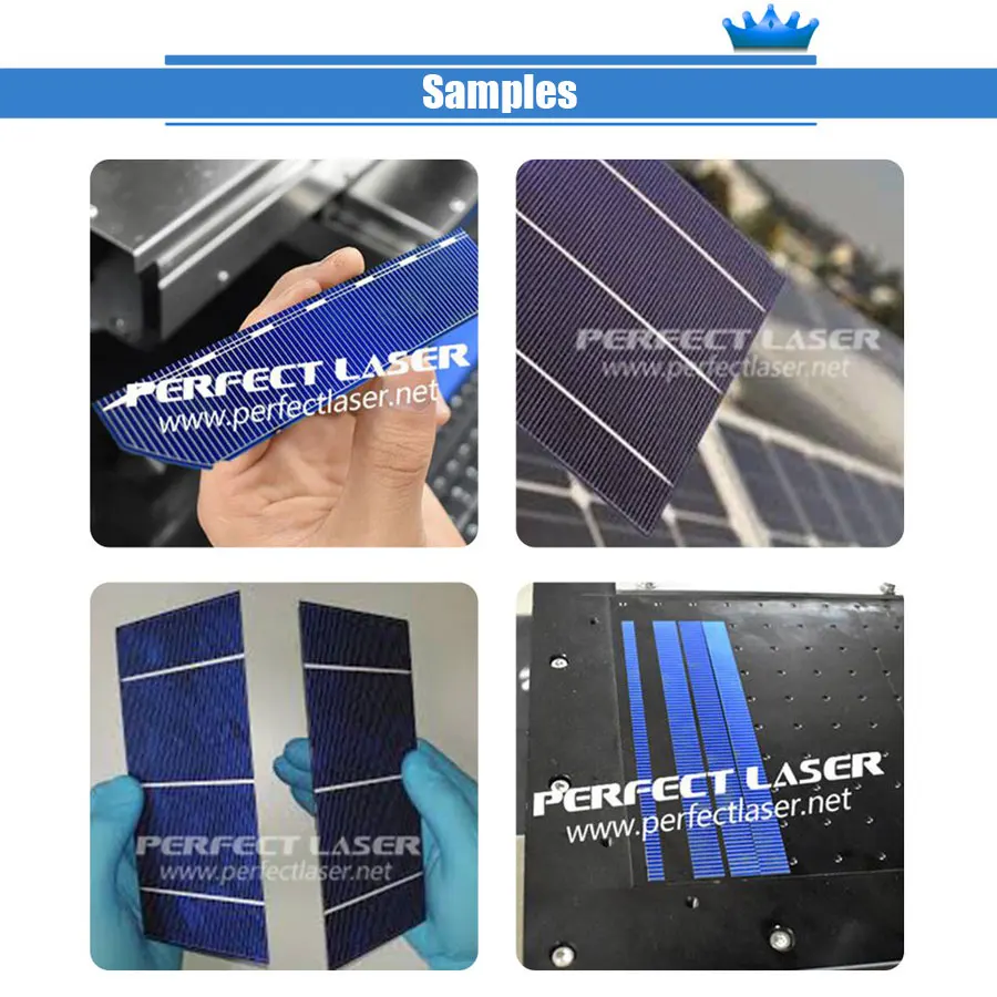  Идеальный Laser-20W солнечных панелей пластины машина для нарезки волоконная лазерная