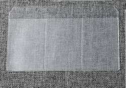 Binder Pocket 6 Holes Loose Leaf Bags A6 Size Binder Zipper Folders Plastic File Document Bags