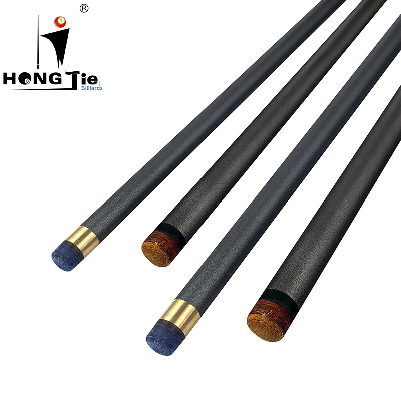 Hongjie Billiards 1 piece style  carbon fiber snooker pool cue, carbon cue stick