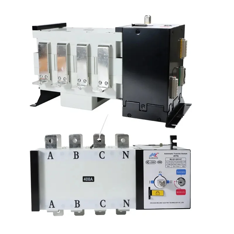 1600A ATS Diesel Generator Control Panel PC Class 1250A Automatic Transfer Switch 4P 1000A Automatic Changeover Switch