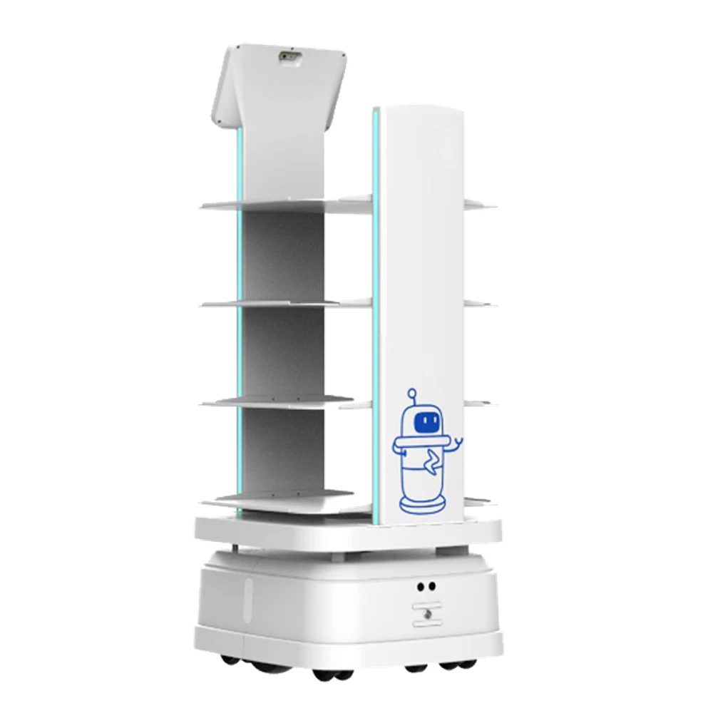 Intelligent Commercial Service Robot Humanoid Robot for Hotel, Exhibition Hall Reception Robot Customization