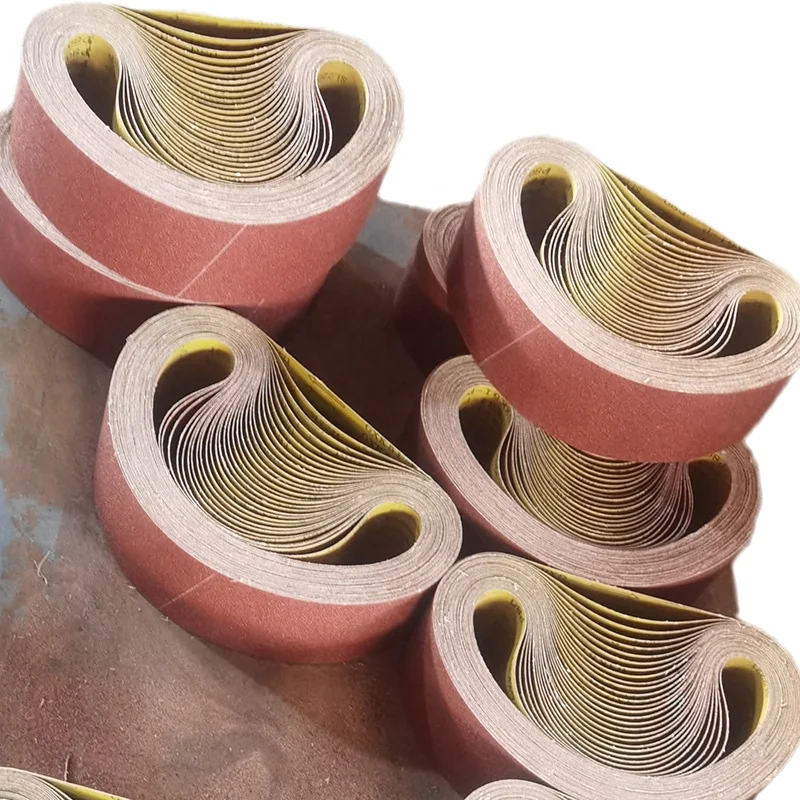 Sand cloth factory 75 * 533mm floor sanding belt Zirconia sand cloth belt for polishing stainless steel