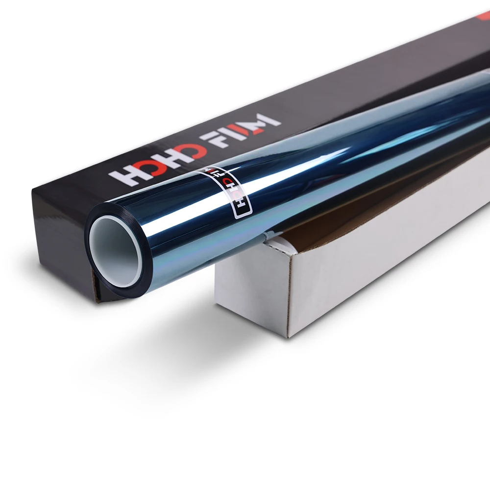 Crystal Series H70 Light Blue Sun Window Film Car Tint Film 2ply Carbon Nano Ceramic Solar Glass Protection Foil Car Window Film