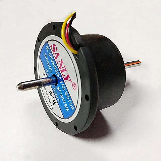 Sanly industry usage 12v 24v low noise brushless dc motor for home appliance