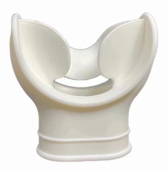 Sinodiving 1 Piece Moldable Silicone Diving Bite Mouthpiece Water Snorkelling Valve Breathing Black Professional manufacture