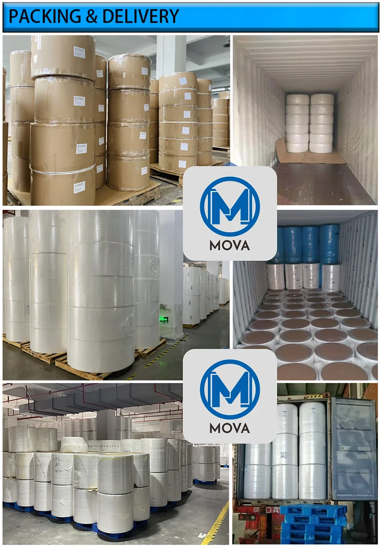 Non-woven Frontal Tape For Disposable Baby Diaper Raw Materials Laminated Nonwoven customized color printing